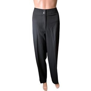 Talbots Stretch Wide Leg Dress Pants 16 Career Office Academia Preppy Minimalist